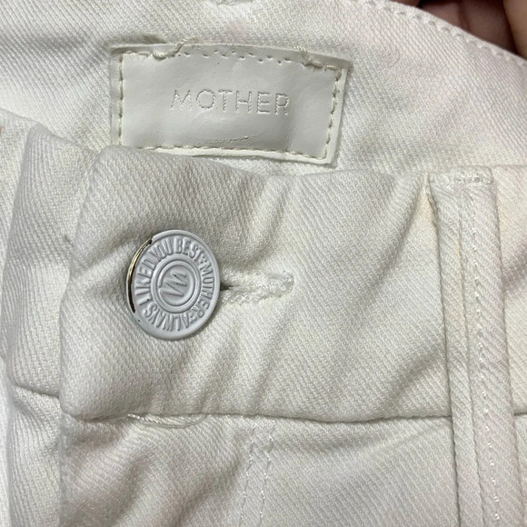 MOTHER The Looker Crop Jeans in Glass Slipper - Picture 7 of 10